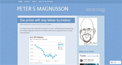 Desktop Screenshot of petersmagnusson.org