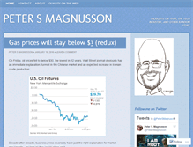 Tablet Screenshot of petersmagnusson.org